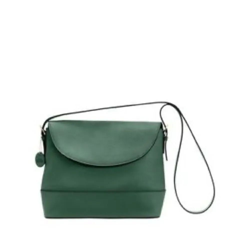 Kate Spade Saturday Pine Green Soft Flap crossbody bag